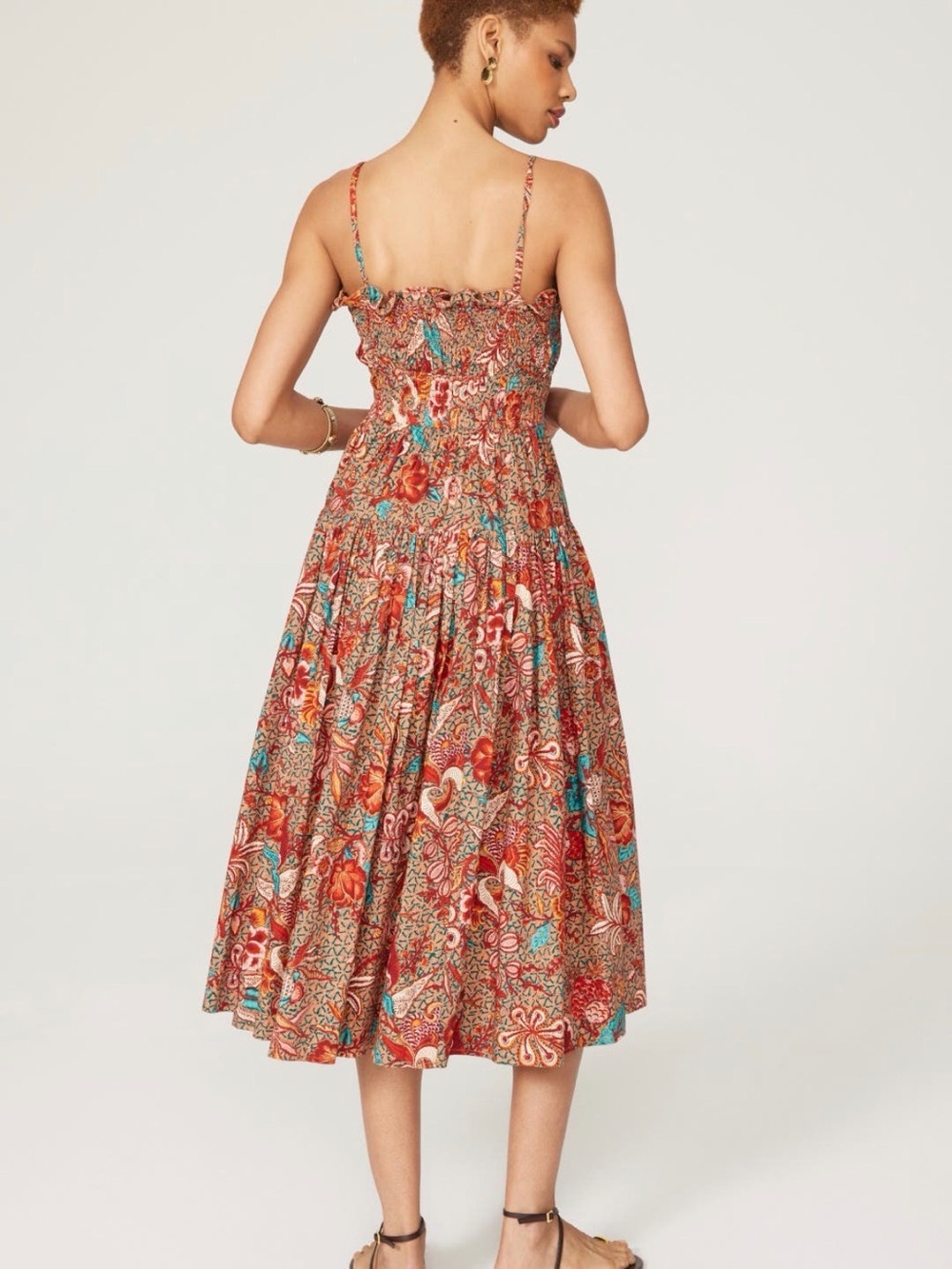 Ulla Johnson Lisbet Midi Dress - Picture 2 of 6